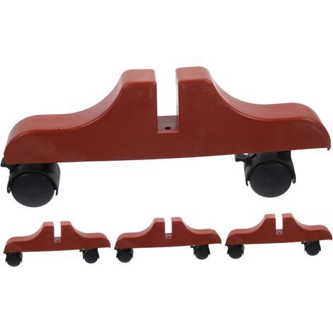 de support mobile en 4 parties avec roulettes pour salons et (1/5)