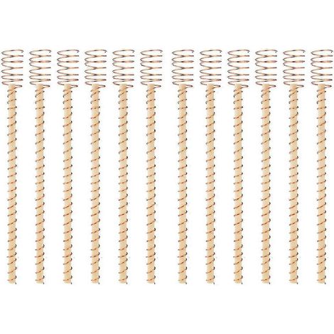 10 pièces Electroculture plante Stakes jardin Stakes Electroculture cuivre Gardening Antenna pour jardin plantes support (1/5)