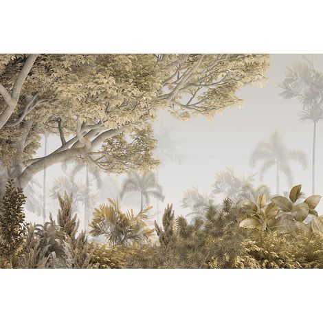 Papier peint panoramique - Forêt Tropicale - 130 cm x 87 cm (1/2)