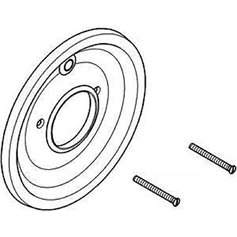 GROHE Rosone 46057 d: 170mm per miscelatore monocomando cromo, 46057000 (1/3)