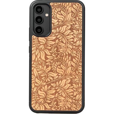 Custodia in legno Bewood per Samsung Galaxy A54 5G FOGLIE DI MELA (1/4)