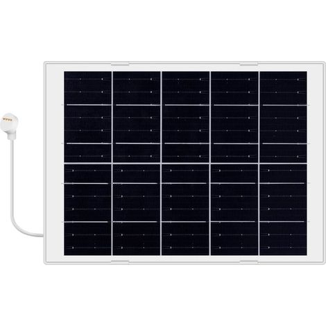 Panneau Solaire 8 W avec Câble D'Extension IP65 Étanche pour Caméra de Sécurité pour Caméra Extérieure (1/5)