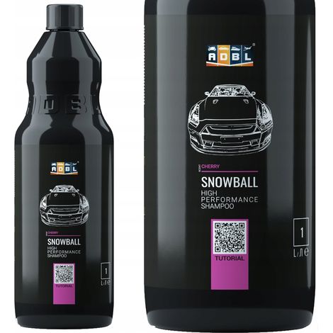 ADBL SNOWBALL 1L CHAMPÚ PARA COCHES pH NEUTRO PARA LAVADO DE COCHES (1/5)