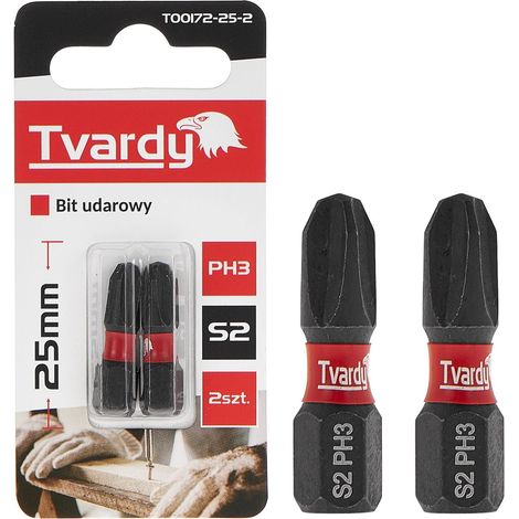Broca de impacto PH3 de 25 mm S2 (2/10/50/500) (1/3)