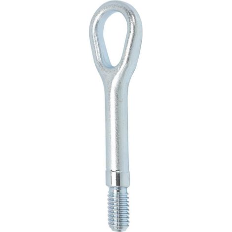 Stainless Steel Towing Eye Hook, 18.5cm, 7.28 Inches, Replacement for C209 CLK C215 CL C219 CLS, with Unibody Design Forged Thread (Silver) (1/5)