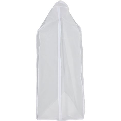 Housse de protection vêtements PEVA transparente imperméable, lot de housses suspendues pour penderie (1/5)