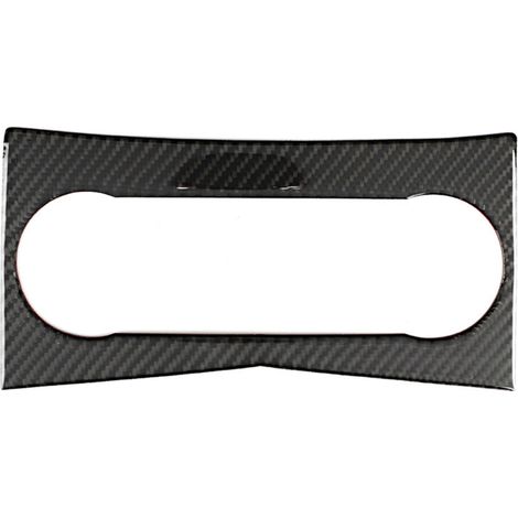 Rivestimento del pannello di climatizzazione per auto in fibra di carbonio Eosnow, adatto per Mercedes-Benz W204 Classe C 2007-2012 (1/4)