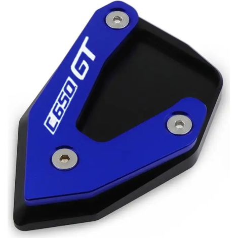 (Bleu) Extension de béquille latérale en aluminium pour moto, compatible avec BMW C600 SPORT C650GT C 650 GT 2012-2023 maxpower (1/4)