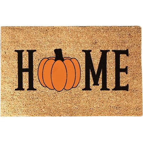 Paillasson d'Halloween, couverture citrouille, bienvenue à la maison, porte d'entrée
