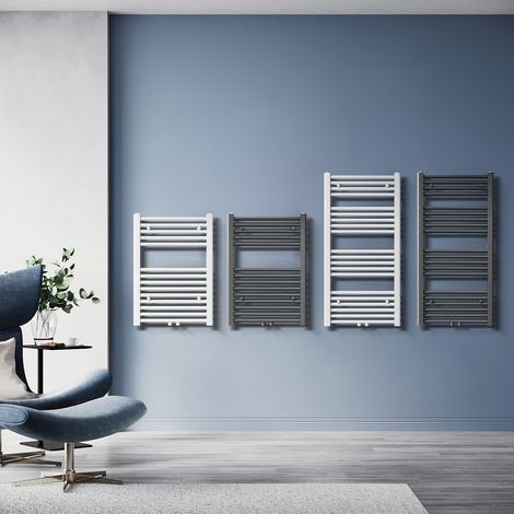 SONNI Handtuchtrockner Badheizkörper kleine Heizkörper Bad 700x500mm Weiß 309 Watt