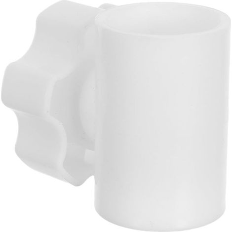 Accessoire en Plastique Fixation Renforcée et Diamètre 32mm pour Pieds de Parasol de Plage, pour Pique- et Bord de Mer