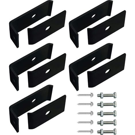 Kit de montage pour grilles de calandre en acier robuste comprenant ci (1/5)