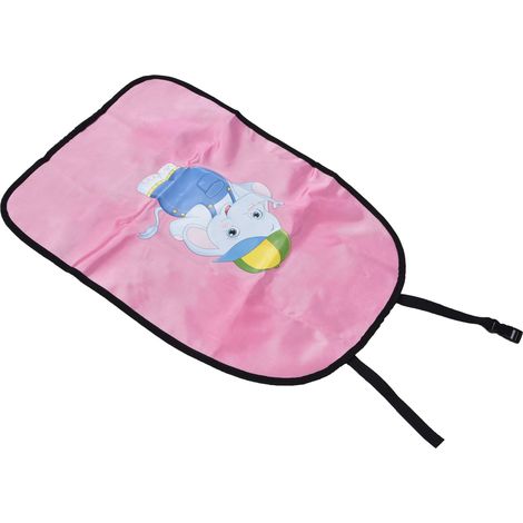 Protection de dossier de siège auto à motif éléphant, housse de siège auto anti-coups de pied, tapis de dossier (chapeau) (1/5)