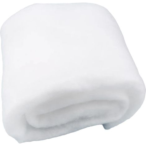 Couverture De Neige Artificielle - 90 cm x 240 cm - Pour Décoration De Noël Sous Arbre Et Village De Noël - Polyester Haute Densité - 1 Pièce (1/5)