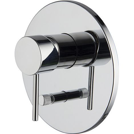 Serie spillo up miscelatore monocomando senza deviatore ottone cromato doccia (1/2)
