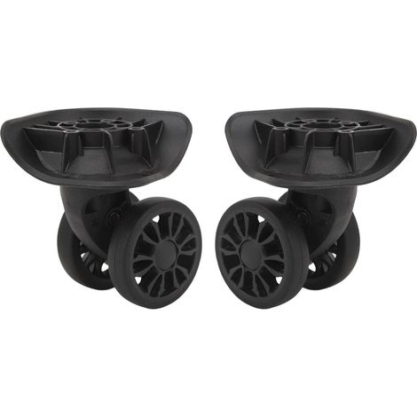 Roue à Bagages de Remplacement, 2 Pièces, de Valise en Caoutchouc ABS pour la Réparation du Sac de Voyage, Diamètre 6cm (1/5)