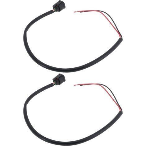 2 pièces Connecteur auxiliaire de moto 2 broches 12V Prise adaptateur de câble Compatible avec Honda XL750 Transalp 750 2023-2025