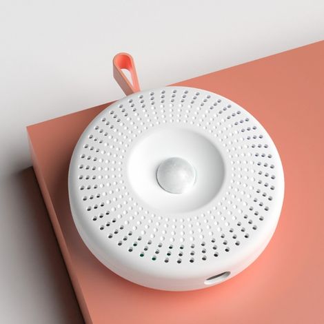 Cat Litter Deodorizer USB Charging Mini Pet Air Purifier Peculiar Odor Eliminator, for Cat Dog Toile