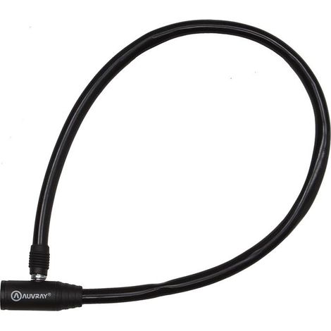 Cavo in acciaio Auvray con lucchetto - lunghezza 65 cm, diametro 5 mm (1/2)