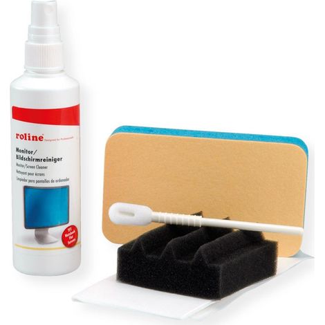 kit de limpieza roline 19.04.4140 solución 125ml esponjas