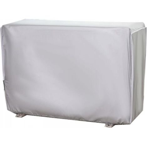 Cache Climatiseur Exterieur Housse Climatiseur Extérieur Anti Poussière Anti Neige Imperméable Résistant Au Soleil (1/5)