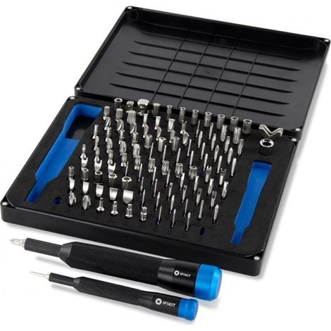 Kit Ifixit Manta Precision Bit Set Noir et Bleu (1/3)