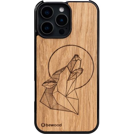 Custodia in legno Bewood per iPhone 16 Pro Max QUERCIA LUPO (1/5)