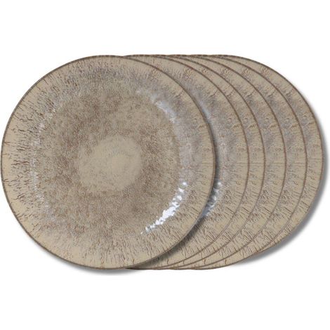 Table Passion - Assiette plate Akaris 27 cm (lot de 6)