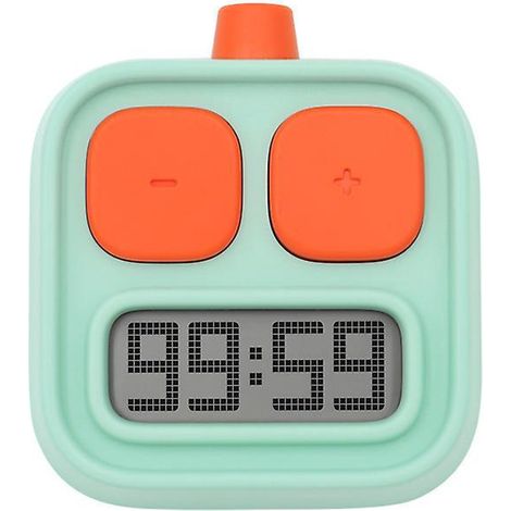 yellow Robot Timer, Countdown Time Management For Students And Kids Running Sports Kitchen Timer
