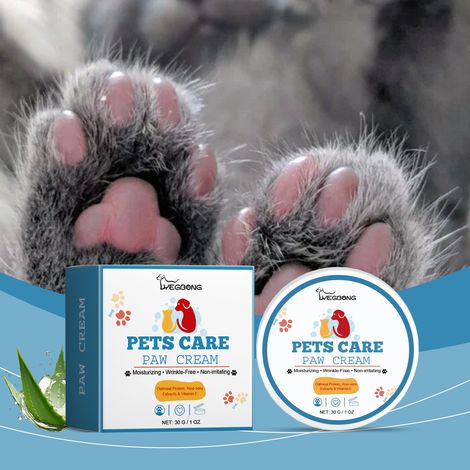 Crème de soin pour coussinets de chiens et de chats - Hydratation intense - 30 g (1/5)