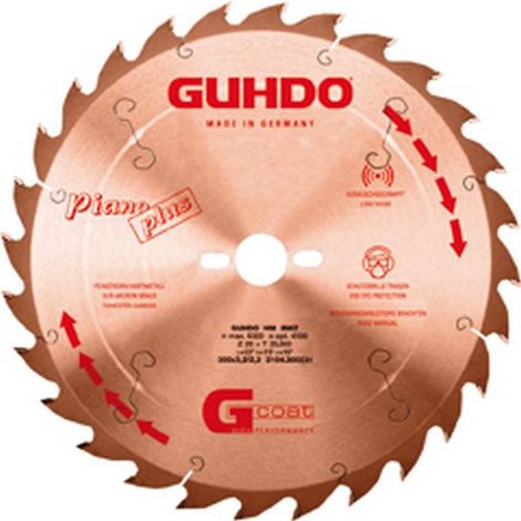 Sega Circolare, Ø 350 Mm, Larghezza. 3,7 Mm, 30 Mm Foro, Forature Laterali: Cnl Denti: 32