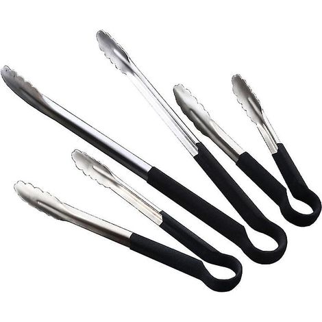 Pince à salade en acier inoxydable (lot de 3) (1/3)