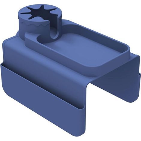 Organisateur de canapé multifonctionnel avec étagère antidérapante et résistante à la chaleur – porte-gobelet, poches pour téléphone portable, poches pour télécommandes – idéal pour le salon et la cha