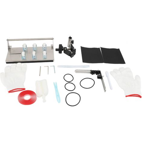 Cortador de botellas de vidrio de alta precisión, corte limpio y preciso, kit de corte versátil para portavelas y vasos. (1/5)