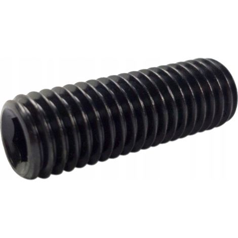 Vis de réglage M5x50 sans tête, noire, DIN 913, 100 pièces. (1/5)