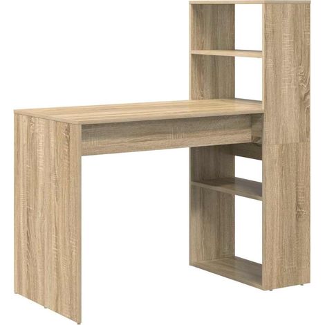 Maison Exclusive - Schreibtisch Sonoma-Eiche 113 x 54 x 120 cm Ho