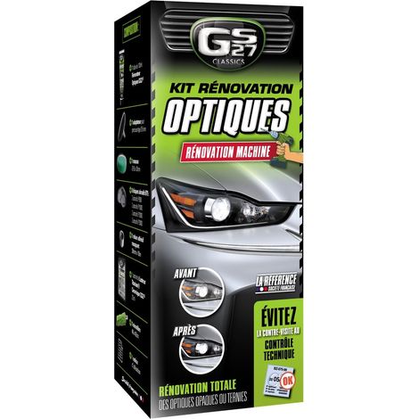 Kit de Rénovation Optiques - Set Rénove Phare Complet à Utiliser avec Une Perceuse, multicolore (1/5)