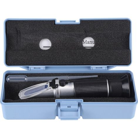 Réfractomètre professionnel 0-32% Brix pour mesure de sucre, bière, jus de fruits, testeur précis (1/5)