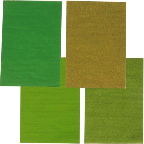 4 Pièces Fausse Décoration De Gazon Tapis D'herbe En Plein Air Décor De Gazon Nattes Paysage Jardin Artificiel Fausse Herbe Grass Artificiel Outdoor Patio Faux Herbe Nylon (1/5)