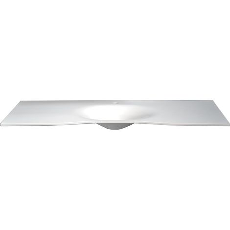 Lavabo flat cm122 con staffa (1/3)
