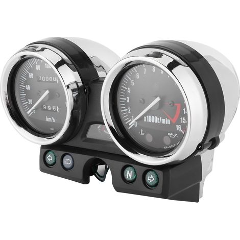 Tachymètre de Moto, Jauges de Moto Compteur de Vitesse de Installation Facile ABS pour ZRX400 750 1100 1994-1997 (1/5)