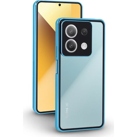 Funda para Xiaomi Redmi Note 13 5G, magnética, doble cristal, azul. (1/5)