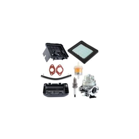 Kit carburateur avec filtre à air pour Honda GCV135 GC160 GCV135 GCV160 GCV190, carburateur avec boîtier de filtre à air, filtre à carburant, bougie, joint et tuyau