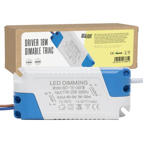 Transformateur Panneau LED Dimable 18W [BX3-DRDIM-18W] (1/4)