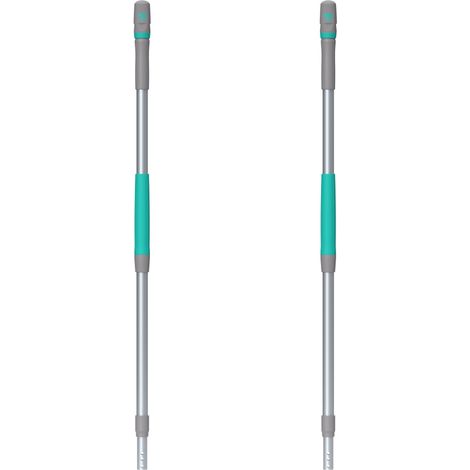 Scatola 2 manici telescopici Infinity pro in alluminio grigio 106x184 cm