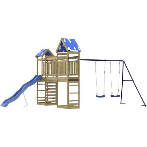 Outdoor Playset Impregnated Wood Pine vidaXL (1/5)