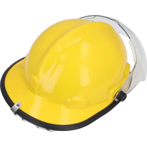 Casque de sauvetage en cas d'incendie avec bouclier facial, ignifuge, réglable, résistance aux chocs, Protection complète de la tête, casque de chasse (1/5)