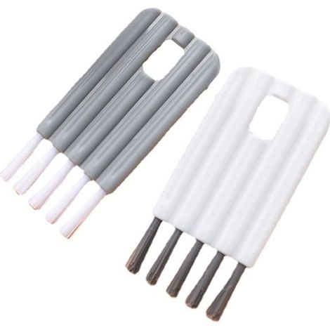 (2er-Pack) Bürste zur Reinigung kleiner Spalten, Bürste für Tastaturlüftungsschlitze, Abdeckung für Werkzeug zur Spaltenreinigung (1/4)