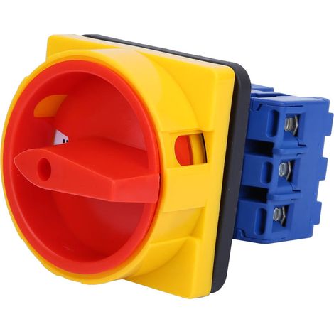 Interrupteur marche/arrêt tripolaire pour changeur de prises de puissance LSD11-32A destiné à la commande des circuits principaux (1/5)