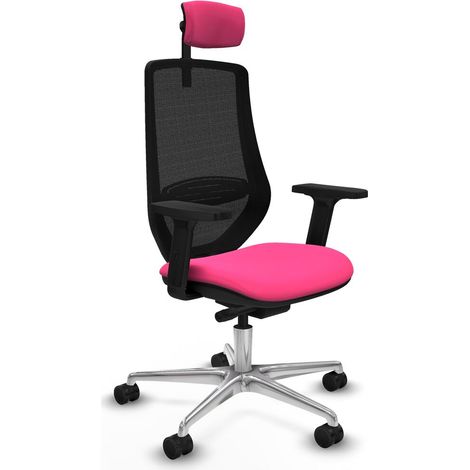 Sedia da Ufficio Piqueras y Crespo D086N2W Rosa (1/5)
